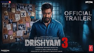 Drishyam 3  Official Trailer  Mohanlal  Meena  Ansiba  Esther Anil  Mammootty  Conceptual [upl. by Perzan]