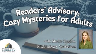 Readers Advisory Cozy Mysteries for Adults [upl. by Eidarb]