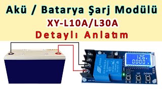 Akü Lityum Pil Şarj Modülü XYL10A XYL30A [upl. by Barbabra949]