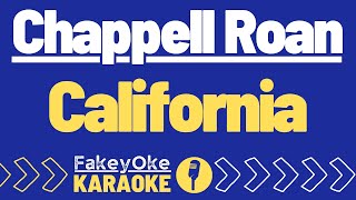 Chappell Roan  California Karaoke [upl. by Rialb]