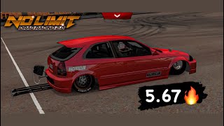 No limit honda civic tune 567 [upl. by Lashondra144]