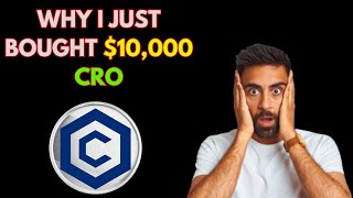 Why I just Bought 10000 Cronos CRO [upl. by Acino660]