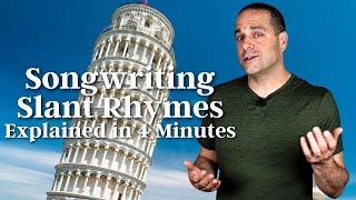 Slant Rhymes Explained in 4 Minutes [upl. by Assila260]