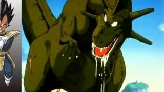 Dragon ball Z capitulo 11 Audio latino gohan corta la cola del dinosaurio [upl. by Remle766]