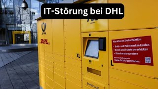 Massive Störung legt DHLDienste lahm DHL [upl. by Tcideneb]