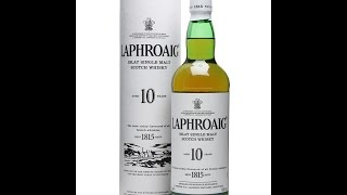 Виски обзор LAPHROAIG 10 years [upl. by Anileba]