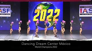 Open Pom World Champions 2022  Dancing Dream Center [upl. by Anitnerolf]