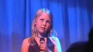 Emilie 10 singing quotGabriellas Sångquot  LIVE [upl. by Elbag129]