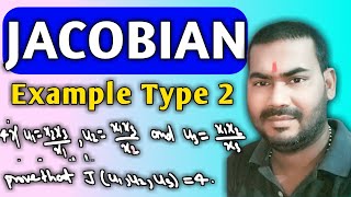 Jacobian example type 2  differential calculus  BSc  BCA  Partial Differential upbringsclasses [upl. by Salomo254]