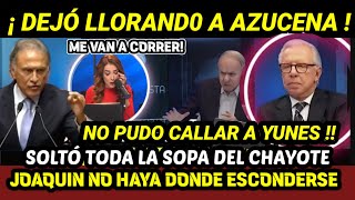 AZUCENA SE ZURRÓ EN VIVO ENTREVISTADO SE SALIÓ DEL GUIÓN REVELÓ NOMBRES DE CHAYOTEROS [upl. by Richter169]