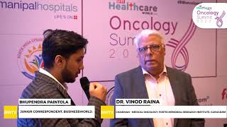 In Conversation With Dr Vinod Raina  BW Oncology Summit 2023 [upl. by Aesoh]