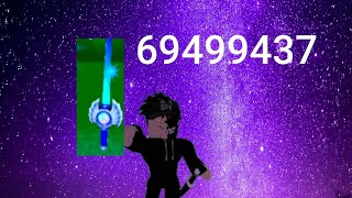 Roblox  Blue Periastron Sword ID Code [upl. by Aetnahc]