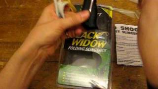 Barnett Black Widow Slingshot review [upl. by Kylen]