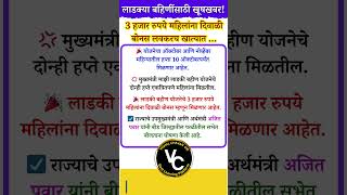 लाडक्या बहिणींसाठी खूषखबर 🎉 3 हजार रुपये महिलांना दिवाळी बोनस लवकरच खात्यात marathi [upl. by Dempsey]