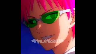 Saiki K  Edit  The Disastrous Life Of Saiki k  Song  krushkrush [upl. by Shimkus]