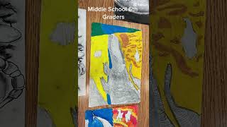 Middle School 2023drawing youtubeshorts art [upl. by Largent]