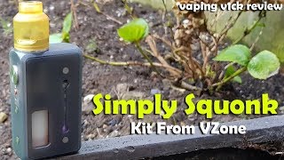 Simply Squonk Kit by VZone  Review [upl. by Nevla]