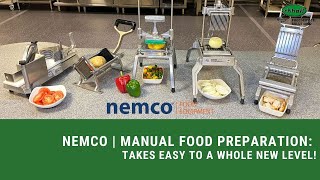 Nemco Manual Food Prep Range Overview 2021  R H Hall Foodservice Solutions [upl. by Wildee503]