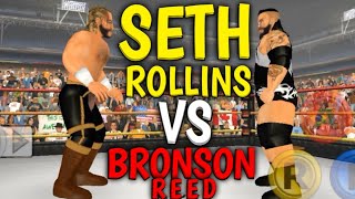 Seth Rollins vs Bronson Reed In Wrestling Empire Game [upl. by Retsel322]