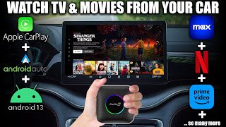 Carlinkit Tbox Max Review  The Ultimate CarPlay Adapter to watch YouTubeNetflixDisney [upl. by Petrina]