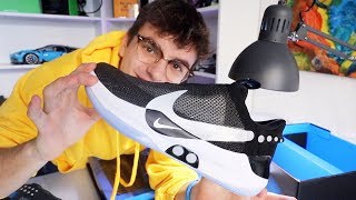 LE NUOVE SCARPE CHE SI ALLACCIANO DA SOLE unboxing Nike Adapt BB [upl. by Fidelia]