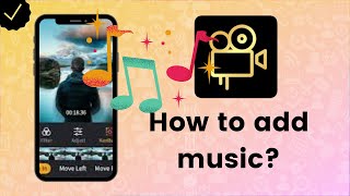 How to add music on Film Maker Pro [upl. by Ais]