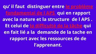 Le problème fondamental de l APS en EPS [upl. by Suivatra88]