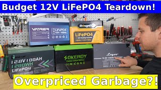 Budget 12V LiFePO4 Battery Showdown Overpriced Garbage [upl. by Decato]