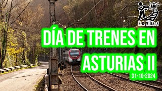 Día de trenes en Asturias II [upl. by Eiba]