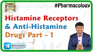 Pharmacology of Histamine  Histamine receptors and Antihistamine Drugs  Part 1 [upl. by Lerrej451]