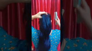 Beautiful saree hairstyle 😍youtube hairstyle explore youtubeshorts [upl. by Catarina]