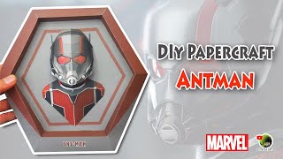 How to make papercraft Antman  Marvel [upl. by Noscire]