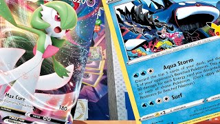 40 ENERGIES DECK Pokemon TCG Battle Yus vs Susan Gardevoir VMAX vs Celebrations Kyogre [upl. by Nnylrac780]