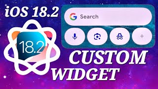 How To Customize Your Google Widget on Your iPhone Running iOS 182 [upl. by Lear]