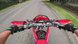 HONDA CRF250F  POV CRF250F [upl. by Parfitt]