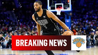 Knicks ACQUIRE Mikal Bridges from Nets  Breaking News [upl. by Tayib]