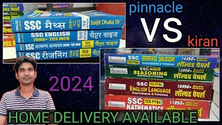 pinnacle vs kiran ssc 2024  kiran ssc math  pinnacle ssc math 2024  ssc chapter wise 2024 book [upl. by Stephani]