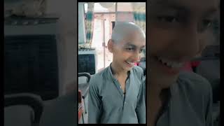 Headshave Crying Funny 😂 Boy  😄 Hair Cutting Boy  mundane Breastfeeding New vlog Haot [upl. by Aveline459]