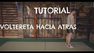 Tutorial Acrobacias  Voltereta hacia atras  NachSg [upl. by Spears]