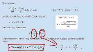 Circuitos transitorios de segundo orden RLC [upl. by Rotciv]