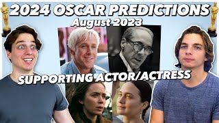 2024 Oscar Predictions  Supporting ActorActress  August 2023 [upl. by Neeleuqcaj955]