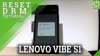 LENOVO Vibe S1 RESET DRM  RESTORE DRM Licences [upl. by Rramaj]