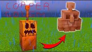 How to spawn a copper golem in Minecraft pe amp javano mods [upl. by Gottlieb796]