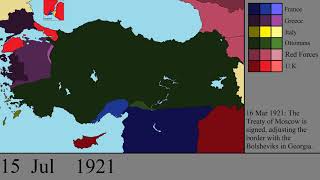 The Turkish Wars of Independence Every Day [upl. by Annaiv969]