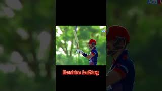 lbrahim Zadran batting 🇦🇫🥰 [upl. by Nywloc219]