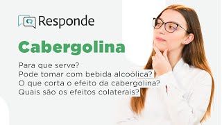 Cabergolina  Para que serve Faz mal amamentar depois de tomar essa medicação  CR Responde [upl. by Dnomra961]