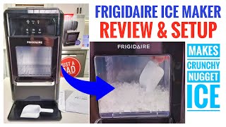 Frigidaire Nugget Ice Maker Review amp Setup [upl. by Eutnoj]