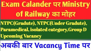 Railway New Vacancy 2024  Official Notice जारी हुआ  Railway NTPC GroupD 2024 Notification Out 😍😍 [upl. by Anelad]