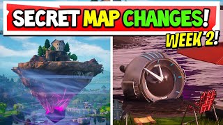 Fortnite OG SEASON 6 SECRET MAP CHANGES Week 2 [upl. by Acinimod]