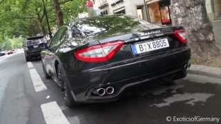 Custom Maserati GranTurismo  LOUD Revs and accelerations [upl. by Neelyk891]